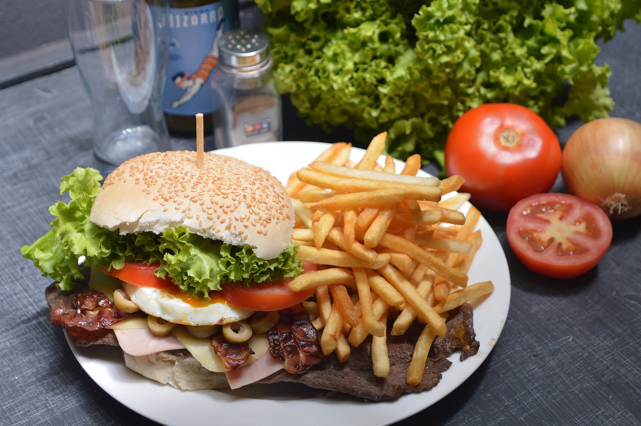 burger-2034433_1280 Healthy feeding